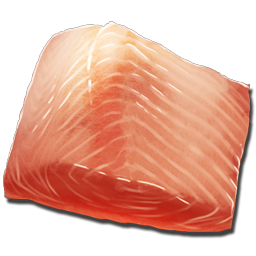Raw Prime Fish Meat Symbol